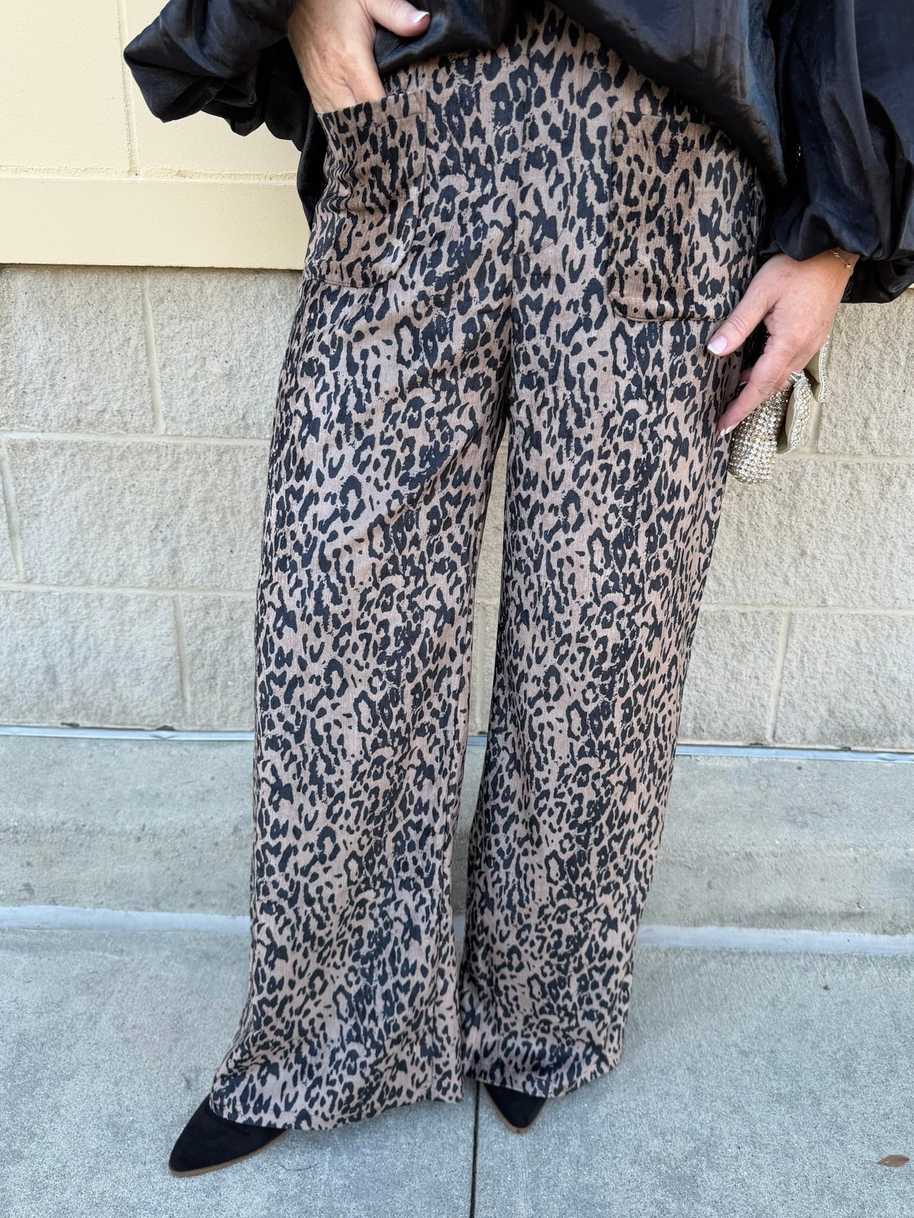 Wildwood Stroll Wide - Leg Pants - The Pink Pineapple 850