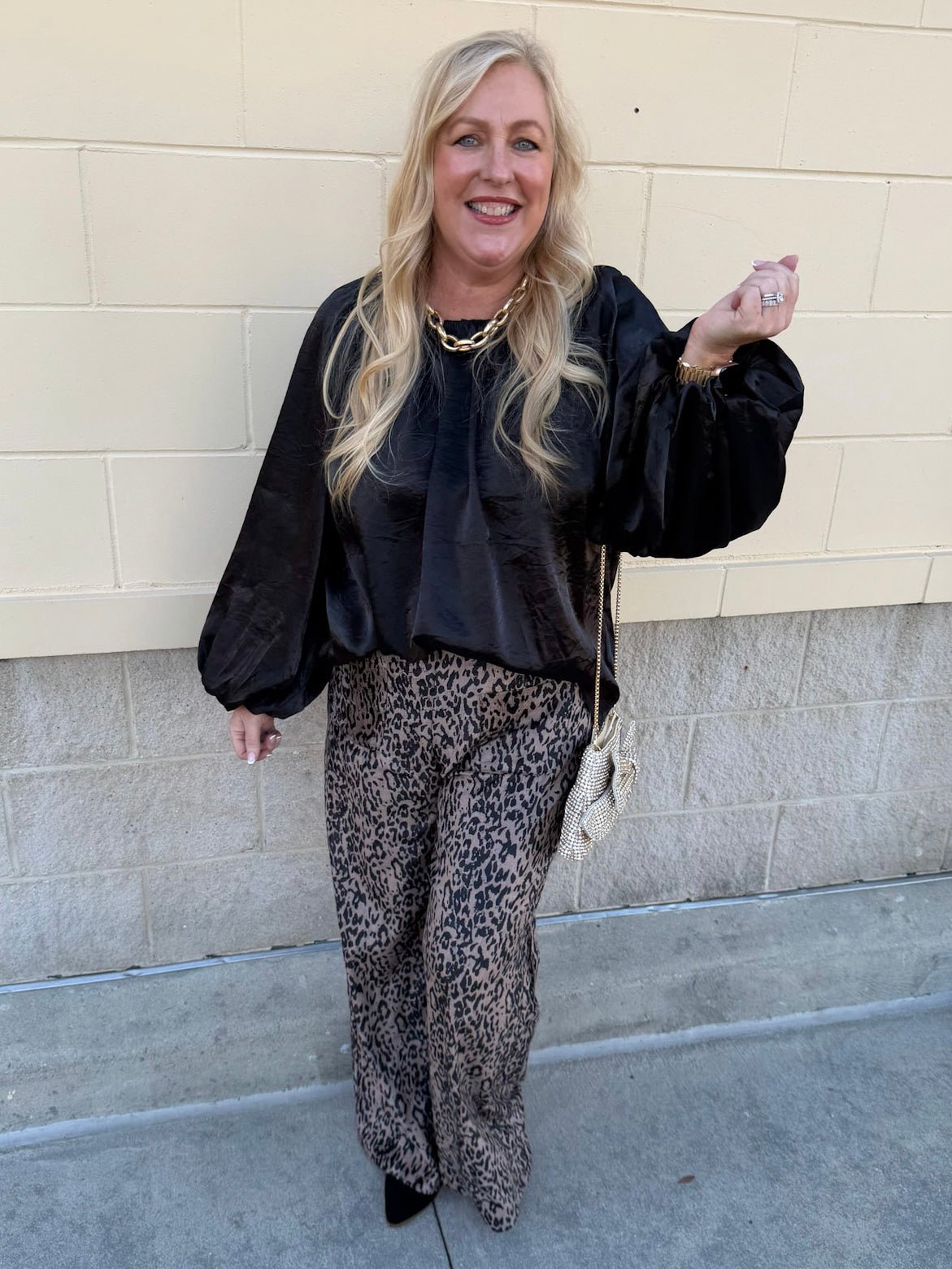 Wildwood Stroll Wide - Leg Pants - The Pink Pineapple 850