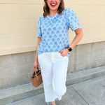 Willow Breeze Floral Blouse - The Pink Pineapple 850