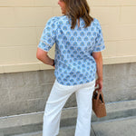 Willow Breeze Floral Blouse - The Pink Pineapple 850