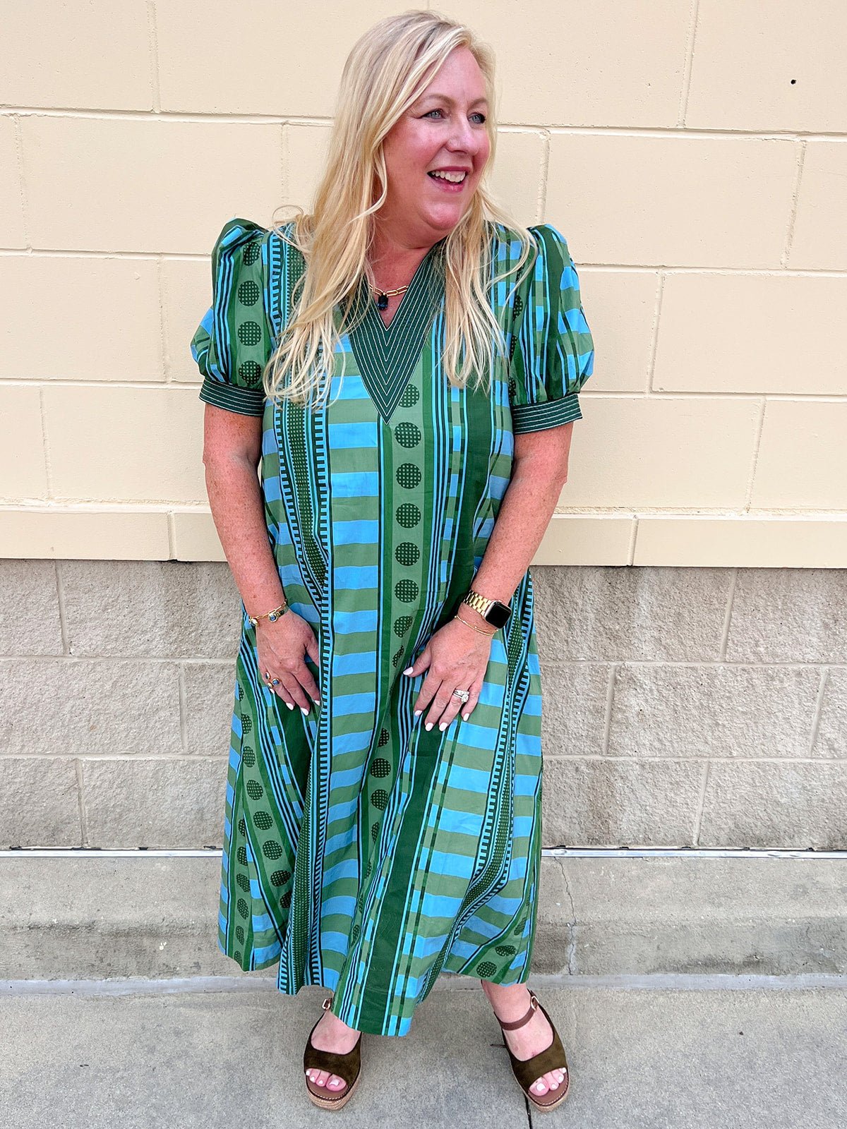 Willow Embroidered Maxi Dress - The Pink Pineapple 850