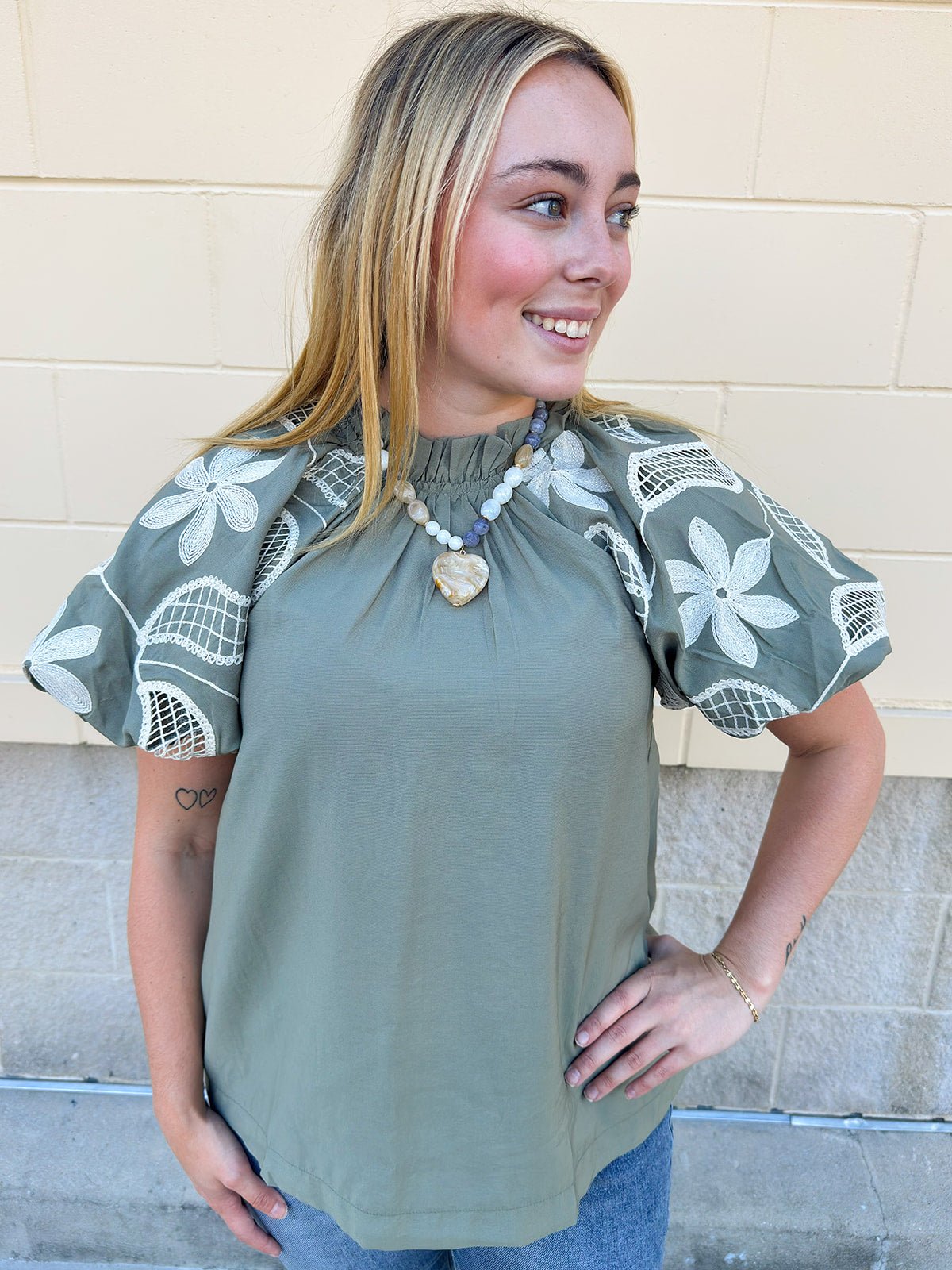 Willow Ruffle Blouse - The Pink Pineapple 850