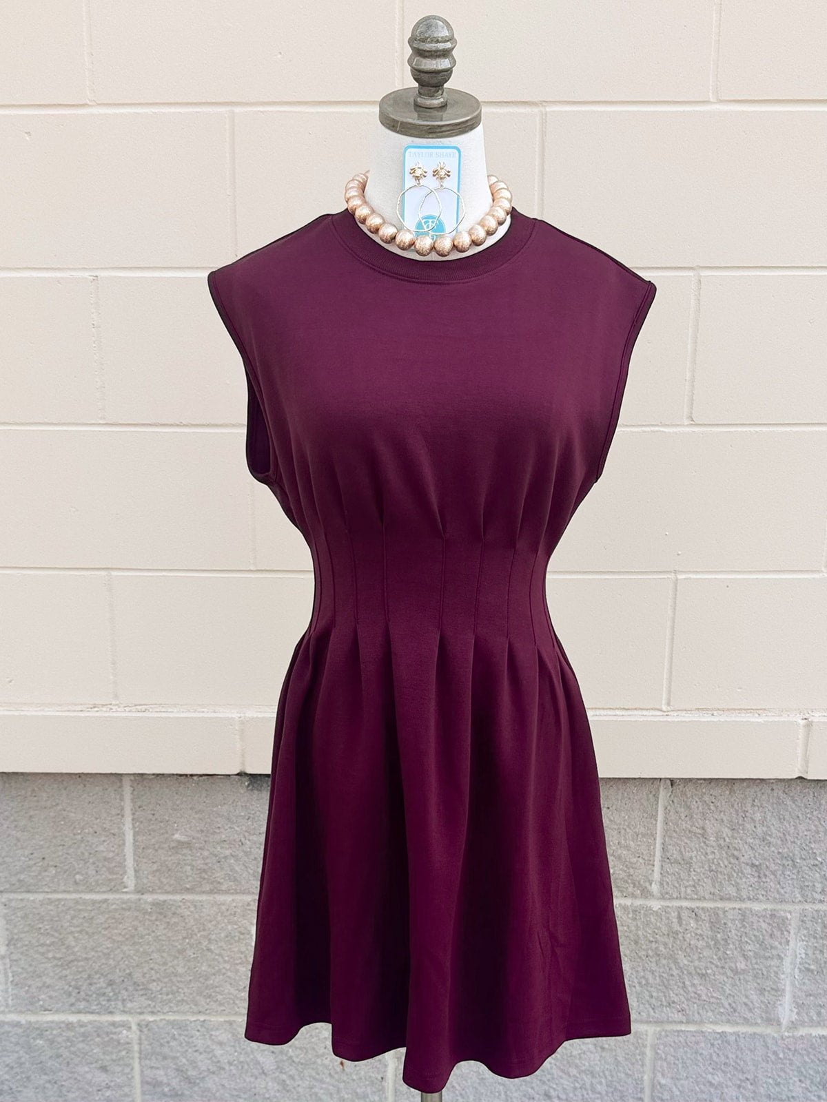 Wine & Dine Mini Dress - The Pink Pineapple 850