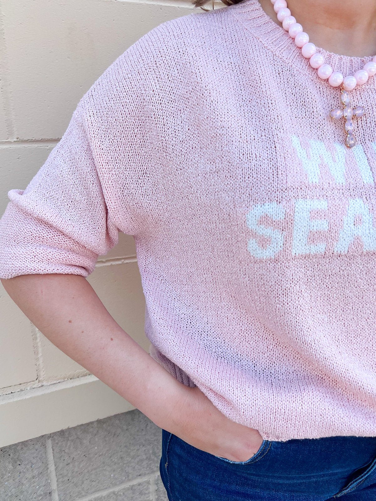 Wine Season Sweater - The Pink Pineapple 850