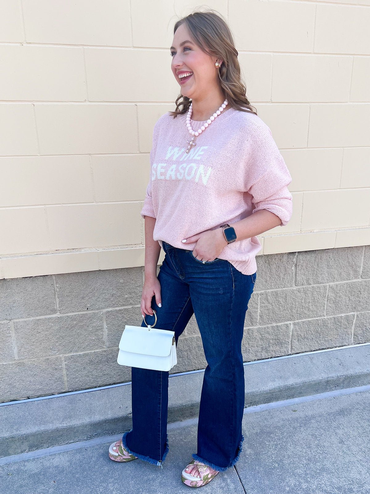 Wine Season Sweater - The Pink Pineapple 850