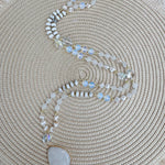 Winter Glow Stone Necklace - The Pink Pineapple 850