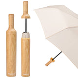 Wooden Bottle Umbrella - The Pink Pineapple 850