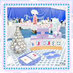 Wooden Curved Card Holders – Set of 4 - The Pink Pineapple 850