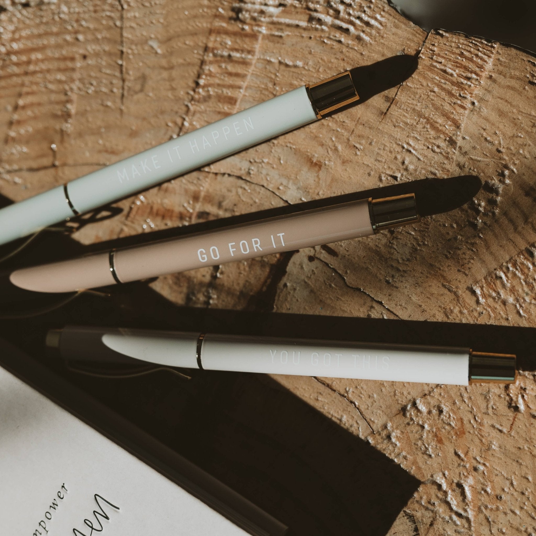 You Got This Metal Pen Set - The Pink Pineapple 850