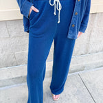 [Z Supply] Hunter Knit Denim Pant in Indigo - The Pink Pineapple 850