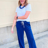 [Z Supply] Hunter Knit Denim Pant in Indigo - The Pink Pineapple 850