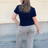 [Z Supply] Junie Slub Tee in Eclipse - The Pink Pineapple 850