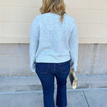 [Z Supply] Medina Cozy Cardigan in Feather Grey - The Pink Pineapple 850