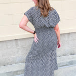 [Z Supply] Sanna Iris Floral Maxi Dress in Eclipse - The Pink Pineapple 850