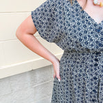[Z Supply] Sanna Iris Floral Maxi Dress in Eclipse - The Pink Pineapple 850