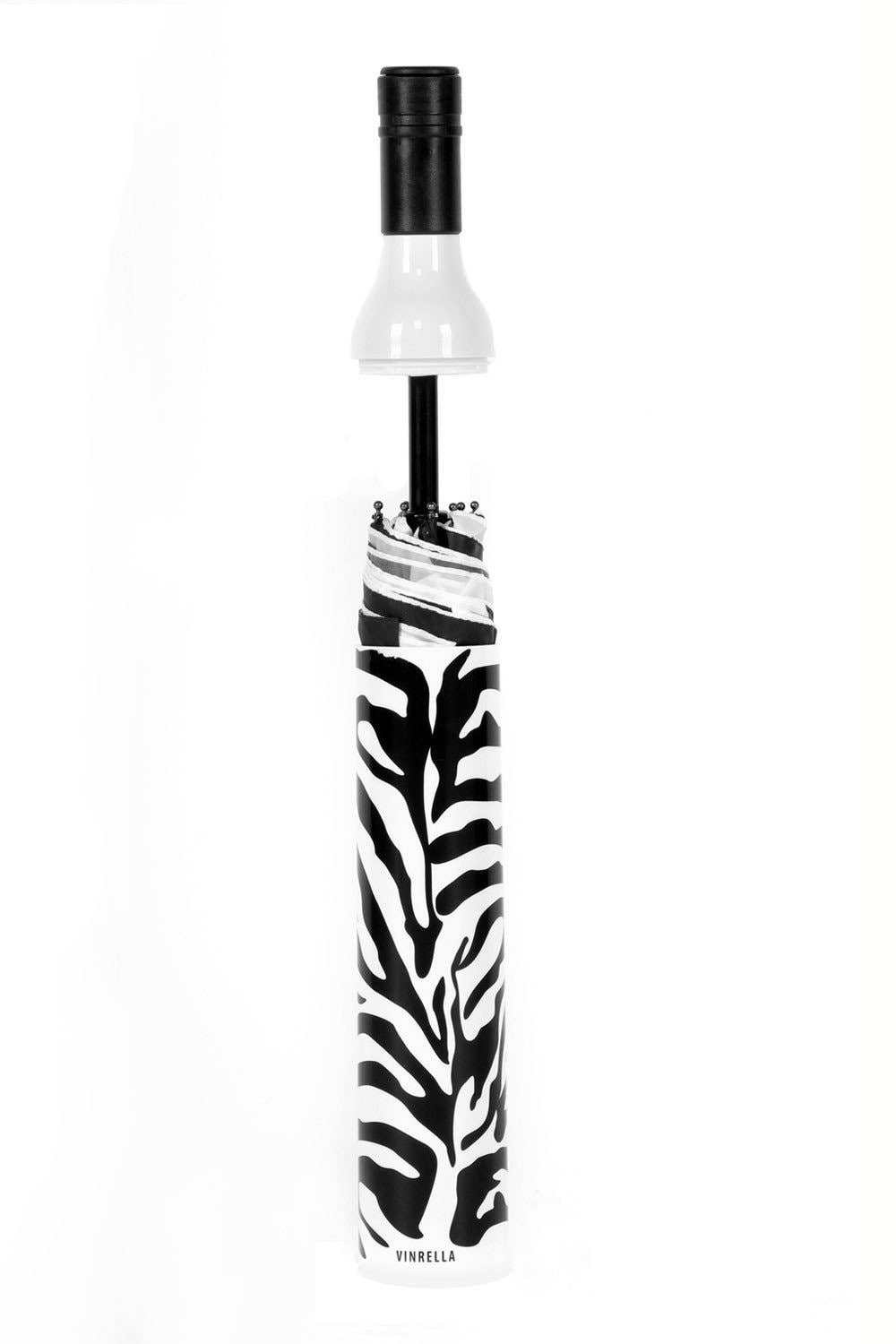 Zebra Bottle Umbrella - The Pink Pineapple 850
