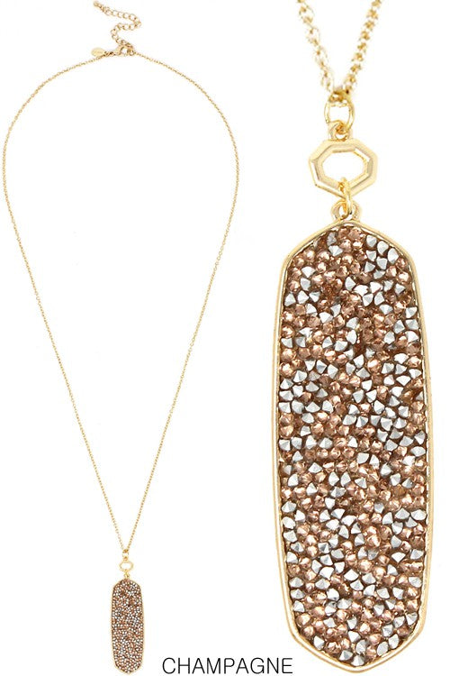 Seda Glitzy Pendant Necklace