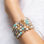 Irma Glass Mixed Beads Bracelets