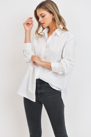 Frill Deal Button Down Top | Styled View