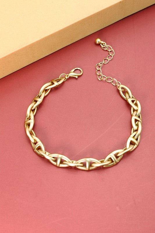 Unique Link Chain Bracelet