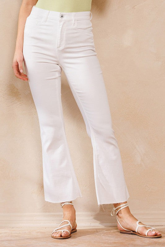 Sarah High Rise Ankle Kick Flare