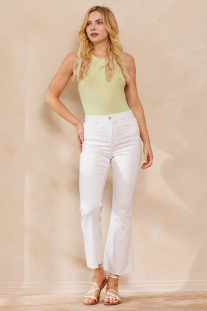 Sarah High Rise Ankle Kick Flare