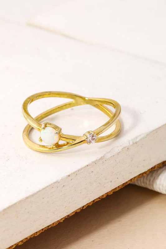 Opal X Fashion Ring