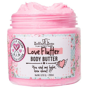Love Flutter Body Butter Moisturizer Lotion 6.7oz | Front View