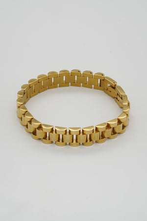 Gold Watch Band Bracelet