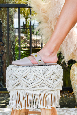 The Monika Studded Mule