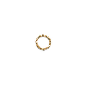 Elastic Beaded Ring-Size 9