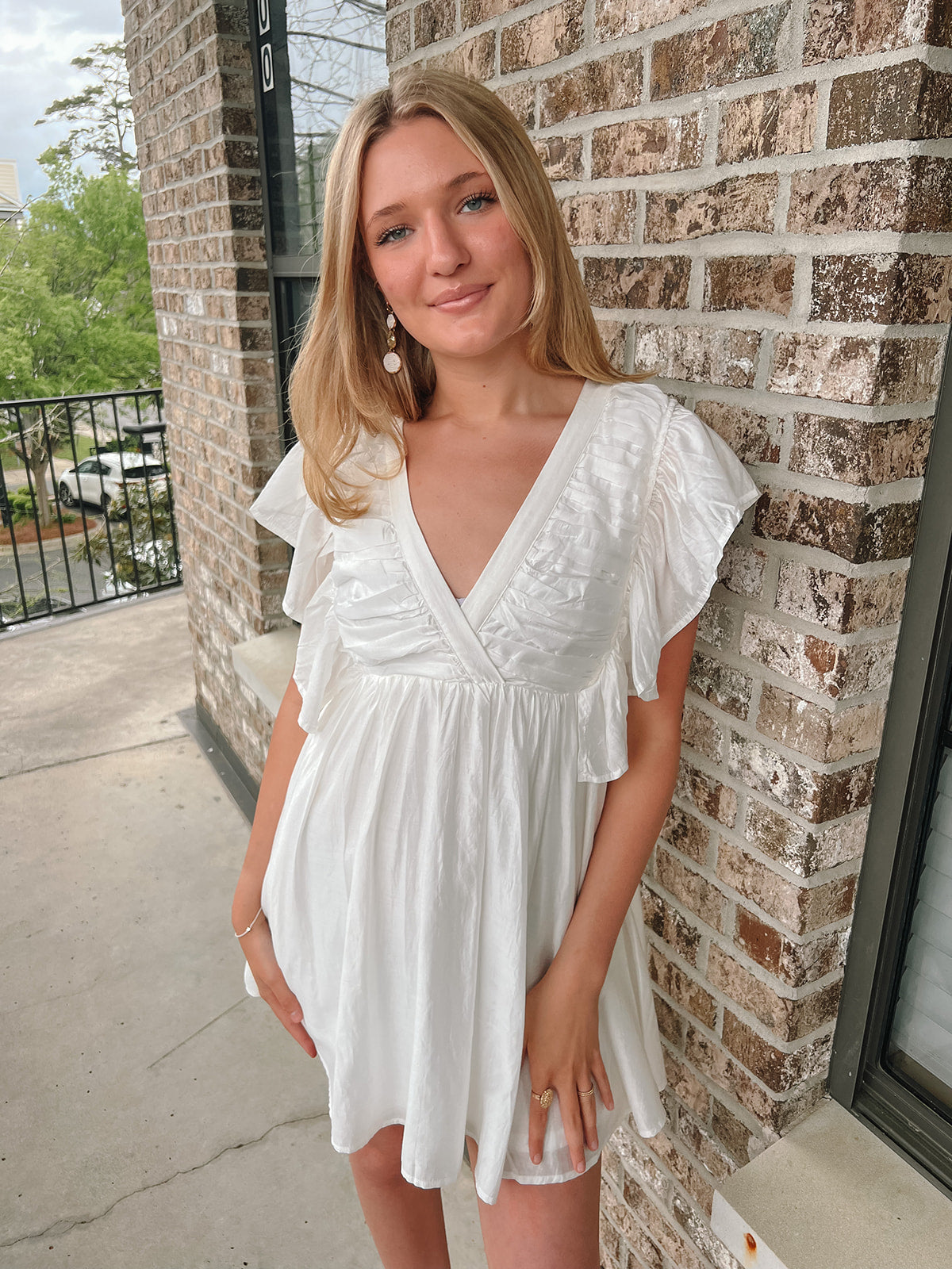 Timeless Treasures Mini Dress | Front View