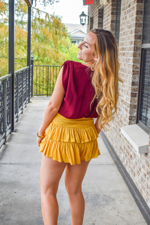 Call You Up Cowl Neck Bodysuit