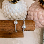 By Lilla Halo Pearl Hair Tie Bracelet | Gray