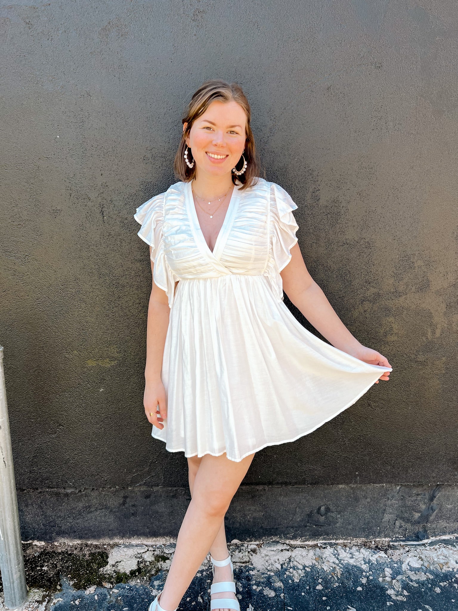 Timeless Treasures Mini Dress | Front View