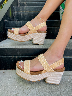 Vintage Havana Harlow Platform Heels | Side View