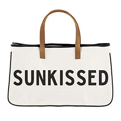 Sunkissed Canvas Tote