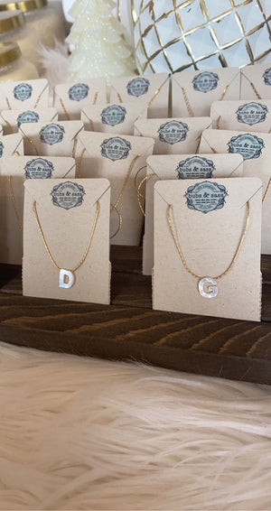 Paloma Initial Necklace