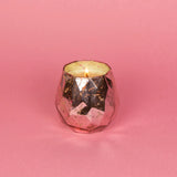 Sweet Grace Copper-Toned Mercury Glass Candle