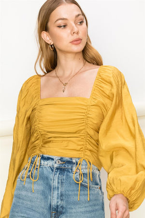 Be My Lover Ruched Top