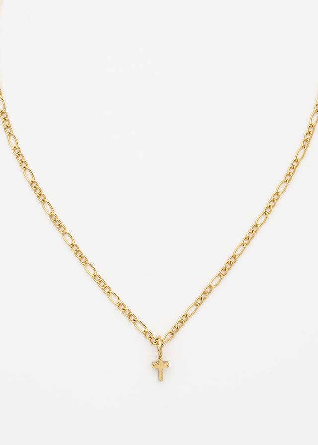 Brenda Grands Cross Necklace - The Pink Pineapple 850
