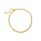 [Brenda Grands] CZ Dainty Bracelet - The Pink Pineapple 850