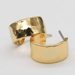 [Brenda Grands] Hammered Hoops Mini - The Pink Pineapple 850