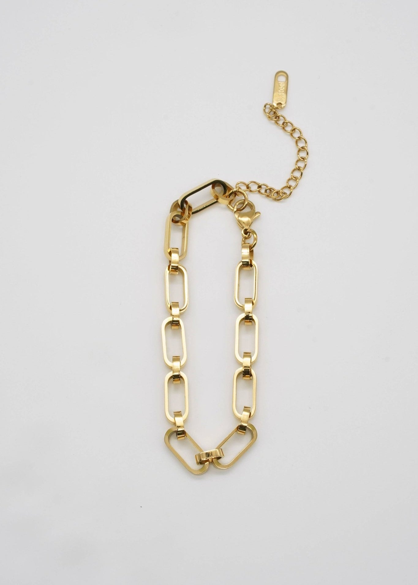 [Brenda Grands] Oval Links Bracelet - The Pink Pineapple 850