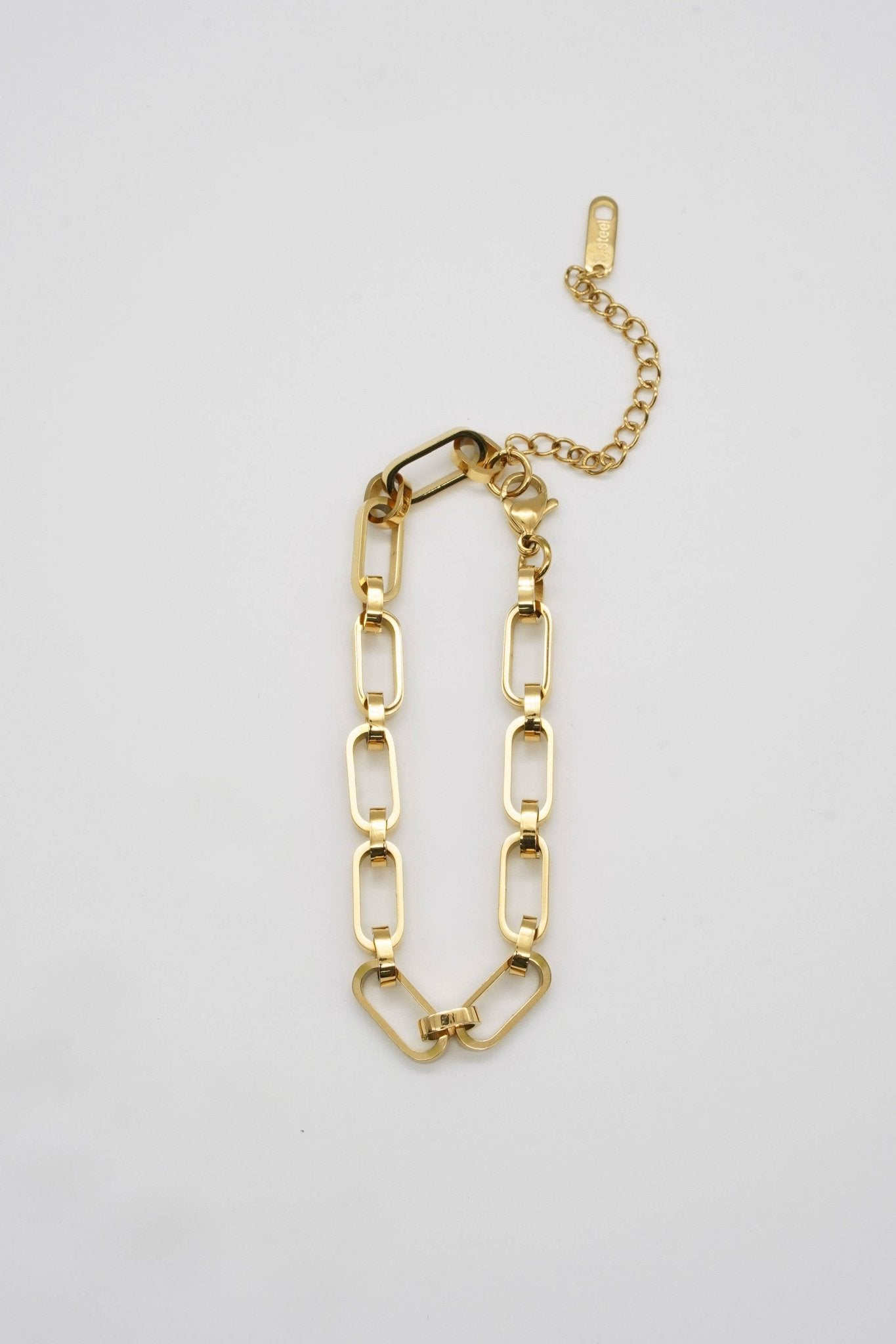 [Brenda Grands] Oval Links Bracelet - The Pink Pineapple 850