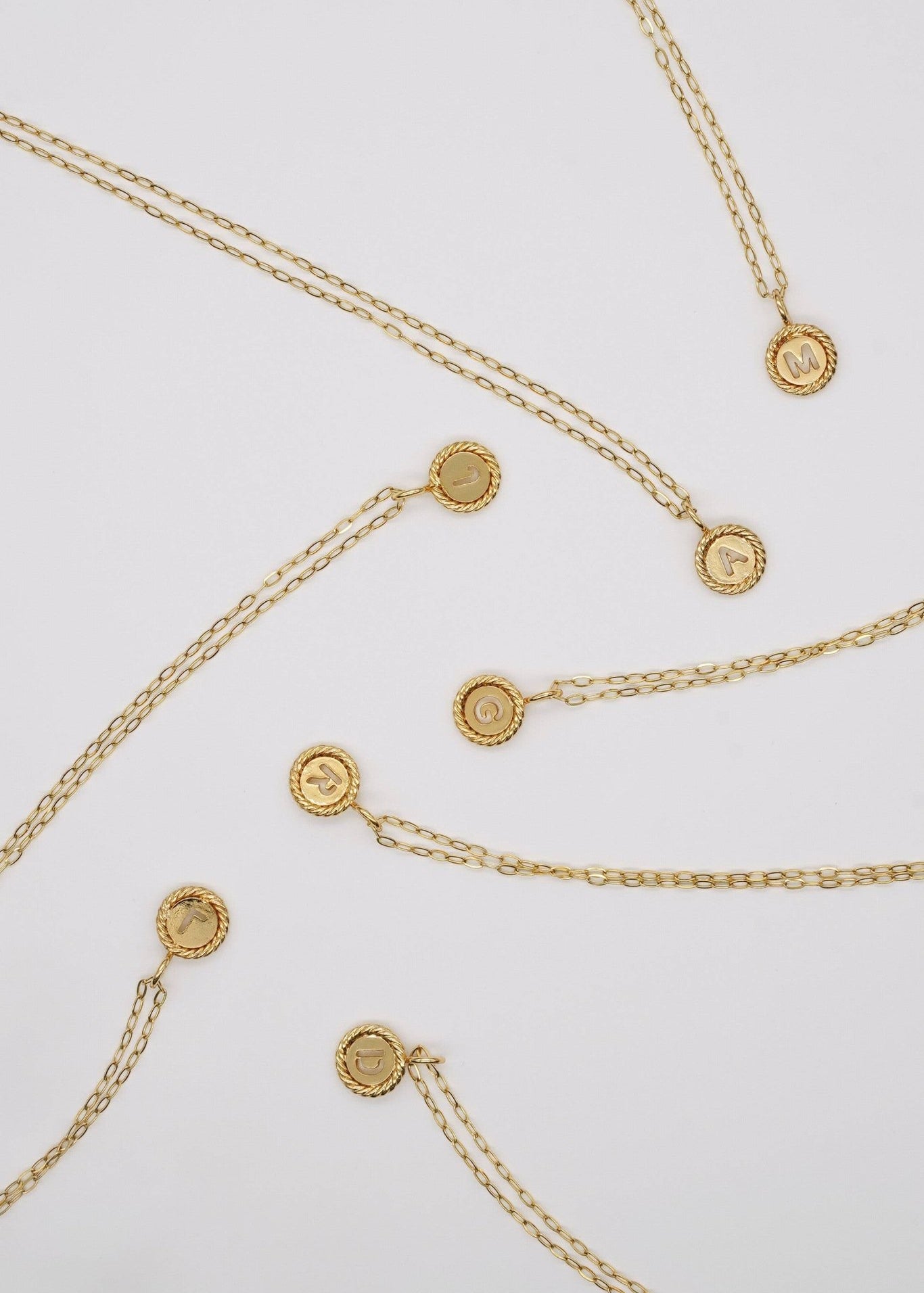 Brenda Grands Sealed With Love Initial Necklace (A - Z) - The Pink Pineapple 850