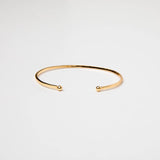 [Brenda Grands] Thin Hammered Bangle - The Pink Pineapple 850