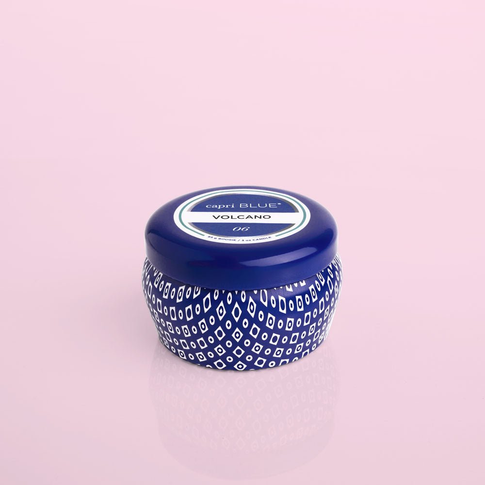 Capri Blue Volcano Blue Mini Tin - The Pink Pineapple 850