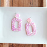 Margot Earrings - Bubblegum Pink