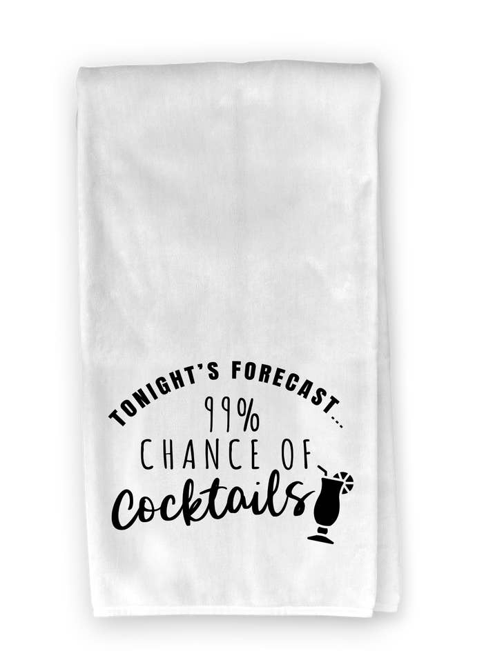 Drink Ink Kitchen Towels - The Pink Pineapple 850